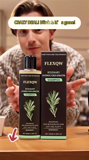 Rosemary Keratin Shampoo for Hair Growth and Dandruff Control