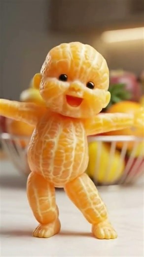 Dancing orange #dance #youtubeshorts