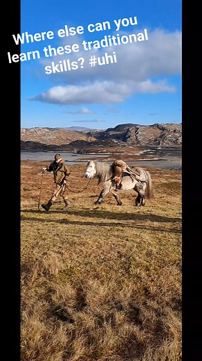 UHI NWH Gamekeeping students learning traditional skills in the most amazing scenery, by some of the best in the industry - team Reay Forest. | UHI NWH Countryside Skills