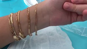 3.1K views · 56 reactions | K18 japan gold bracelet different sizes & grams 6cut 5 grams 18cm ¥49,000 +sf 8cut 10 grams 18cm or 20cm ¥88,000 +sf M-cut 20 grams 18cm or 20cm ¥157,000 +sf M-cut 30 grams 18cm or 20cm ¥265,000 +sf Price change w/o prior notice  super taas Po ng gold now. must have kc ang gold pa taas Po ang value di yan baba.  good investment or collection  we ship international Po  | Japan Jewelry | Facebook