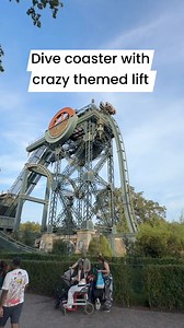 81K views · 239 reactions | This dive roller coaster at the Dutch theme park Efteling has an elaborate themed lift hill and station. #rollercoaster #themepark #amusementpark #efteling #netherlands #travel #europetravel #amusementpark #CoasterEnthusiast | In The Loop | Facebook