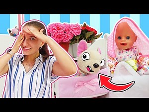 👶 Comme maman : jeux à cache-cache avec Baby Born et ses nounous !