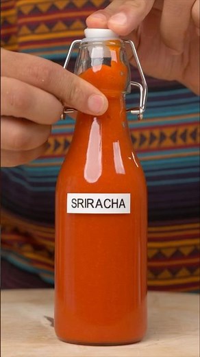 Sriracha Sauce 🌶️ #shorts