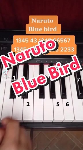 Naruto Blue Bird Piano Cover