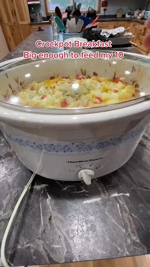 Delicious Crockpot Breakfast Recipe for Family of 10