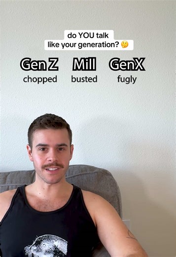 Gen Z, Millennial, Gen X. 3 completely different generations, with 3 completely different (yet so similar) modes of speaking. Welcome to my Ted Talk 💡