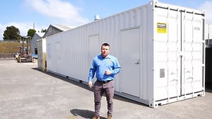Take a look at our latest Ablution Unit design. It features seperate male and female amenities, plus disable toilet blocks on each end of the container. To find out more about our Ablution Units, go to our website by clicking the link below or call us directly on 1300 796 330. https://portshippingcontainers.com.au/blog/container-toilet-block.html | Port Shipping Containers | Facebook