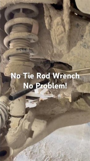 No Tie Rod Wrench No Problem! Ford F150
