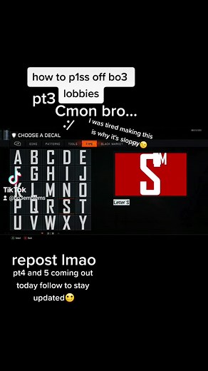I make bo3 emblems on TikTok