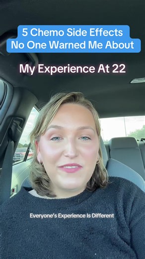 My Chemo Journey at 22: Side Effects Nobody Talks About