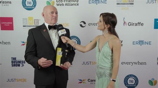 SME National Business Awards 2025 - Red Carpet Interview - Apprentice Employer Of The Year | Stephen Wilde