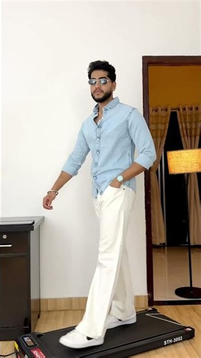 White Bootcut Jeans Colour Combinations for Men 🔥 #shorts
