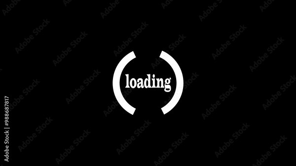 circle loading animation video.loading circle upload or download animation.