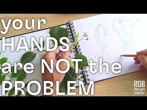 How to Start Drawing by Observation: How to Draw Leaves. Art for Kids, by Rob the Art Teacher