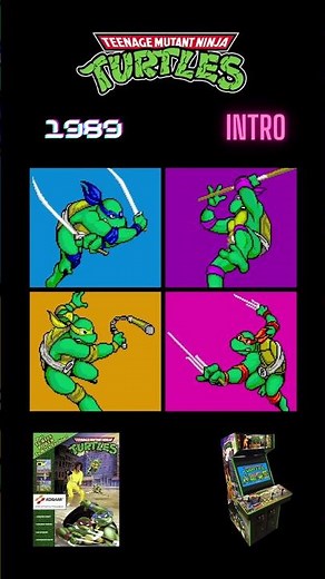 TMNT Arcade Intro: Classic Turtle Power Unleashed! 🕹️🐢