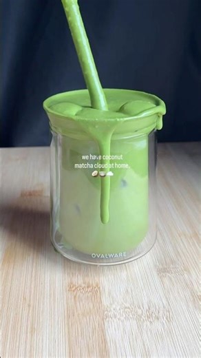 Coconut Matcha Cloud 🥥🍵☁️