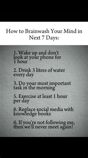 "How to Reprogram Your Mind in the Next 7 Days"