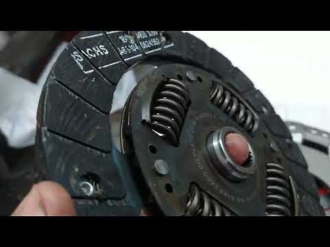 correct position of the clutch disc and some precautions