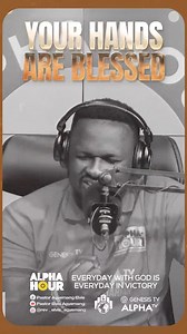 Whatever you have in your hands will not amount to anything. The best of things will be built with your hands in the name of Jesus. Your hands are blessed in the name of Jesus #AlphaHour #AlphaHourWithPastorElvis #PastorElvis #LadyMercyAgyemangElvis #EverydayWithGodIsEverydayInVictory #PrayerAndTestimonyAltar #12amGMT #OneHourPrayer #TakingNewTerritories #PrayerAndWonderCity #GraceMountainMinistry #PrayForTheCityCampaign | Pastor Agyemang Elvis