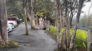 60K views · 2.2K reactions | As I was driving across Volcanoes National Park here on Hawaii Island—the southernmost of the Hawaiian Islands and far and away the largest of the archipelago, I videoed the plume of gases coming from Kīlauea at a distance—looking out over one of the Park’s calderas. | Tom Skilling | Facebook
