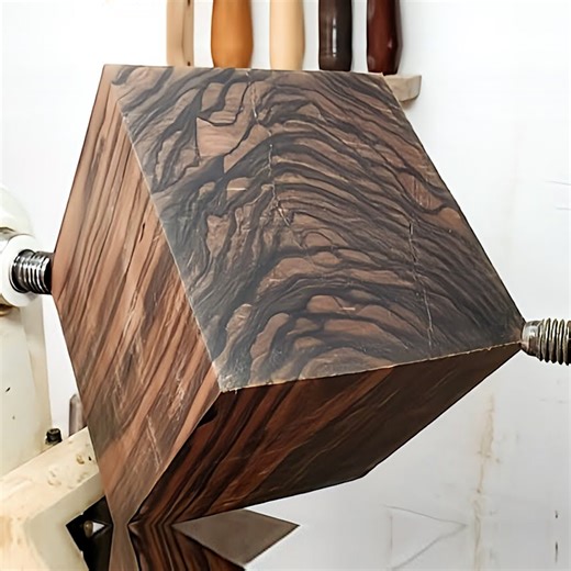 64K views · 257 reactions | Woodturning black Ebony from a Tree Branch | DIY & Crafts | Facebook