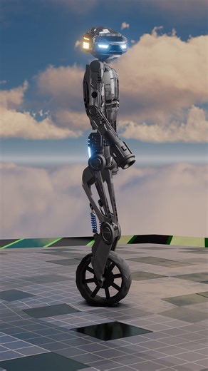 Robot, Future, Technology. Free Stock Video