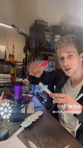 DIY Assassins Creed Hidden Blade #diy #assassinsceed #streamer #funny #blender #engineer #science #cosplay #fyp #makersgonnamake