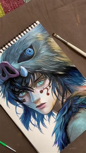 Eren Yeager — No mercy, only war | Art with acrylic colours | #erenyeager #eren #art #animeeart