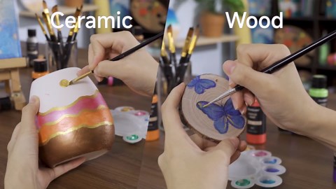 Shuttle Art 2 oz Multi-color Metallic Acrylic Craft Paint (24 Pieces) - Walmart.com