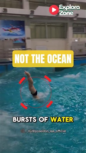 This Wave Is Made by Technology.#Shorts #WavePool #Science #Engineering #Technology