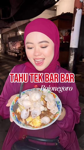 Nikmati Tahu Tek Enak di Cak Ambon, Bojonegoro