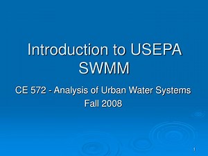 Introduction to USEPA SWMM - SlideServe