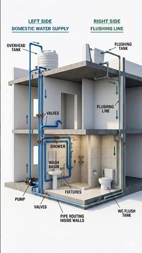 Dual Plumbing Systems Explained: Domestic vs. Flushing Lines