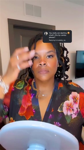 I’m just a girl… lol so here is my go to lip combo! @maccosmeticsusa Lippies - Brown shade: Antique Velvet and Mauve shade: Fast play. Liner @Morphe Cosmetics in Trendsetter. It’s my go to. Add gloss for a pop of shine. Happy Monday y’all! #lipstick #blackgirlmakeup #locs #makeup