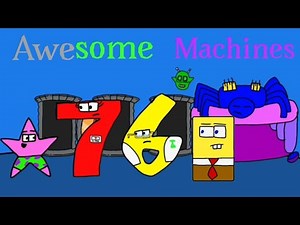 Numberjacks Recounted Quickie: AWESOME MACHINES ARE FOR EVERYONE!