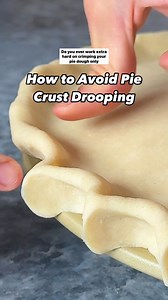 28K views · 181 reactions | The key to perfecting your pie’s appearance is at the tip of your fingers—literally. We show you how to avoid any crust drooping to make your pie look as good as it tastes. | Cook's Country | Facebook