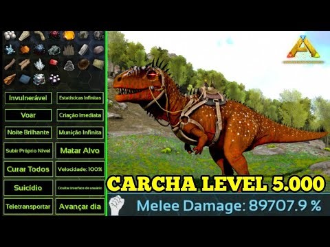 Ark Mobile -Taming Carcha Level 5,000 (Ark mobile ultimate edition)