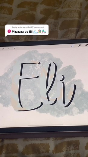 Creating Art with the Name Eli Reaction