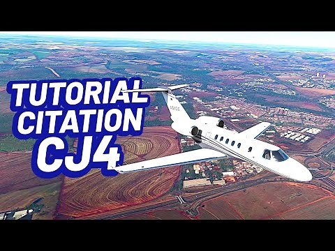 TUTORIAL CITATION CJ4 ATUALIZADO no FLIGHT SIMULATOR 2020 PC/XBOX 🔥