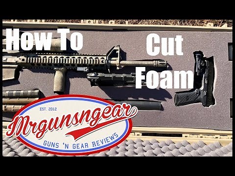 How To Easily Cut Rifle & Camera Case Foam (4K)