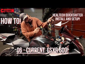 Unlock Your GSXR: Easiest Healtech Quickshifter Install!