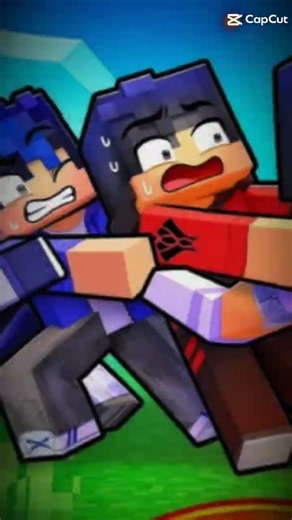her friends save Aphmau or Aphmau saves her friends #aphmau #minecraft #capcut