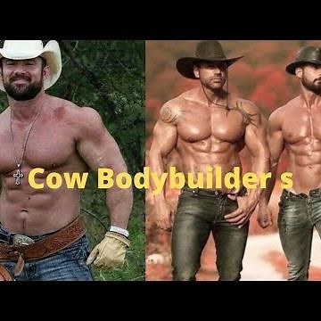 Cow Bodybuilder,s#fitness #gymmotivation #muscular #muscletv