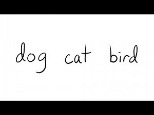 Patterns Using Words