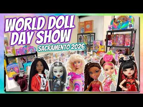World Doll Day Show Sacramento 2026 - Selling My Dolls!