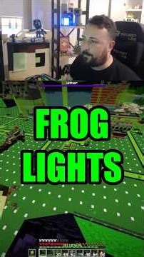 Frog Lights! #minecraft #minecrafttutorial #minecraftbuilding #minecraftmemes #gaming #neythox