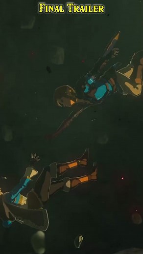 Evolution of Zelda's Falling Scene in Tears of the Kingdom