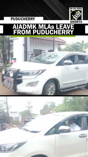 AIADMK MLAs depart Puducherry resort for Chennai amid TVK’s Govt Formation tensions