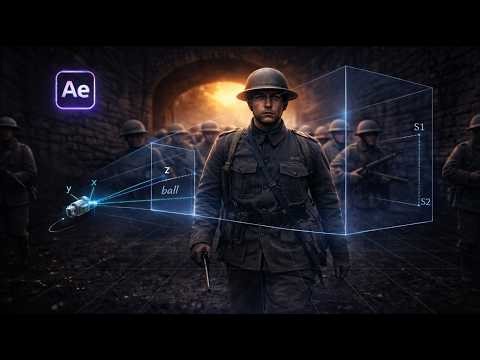 3D Camera Animation in After Effects | Cinematic 3D History Slideshow Tutorial | Beginner to Pro