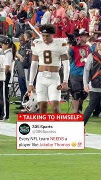 BIGGEST TWEAKER. Jakobe is a DAWG 🔥#football #footballshorts #footballskills #tweaker #highlights